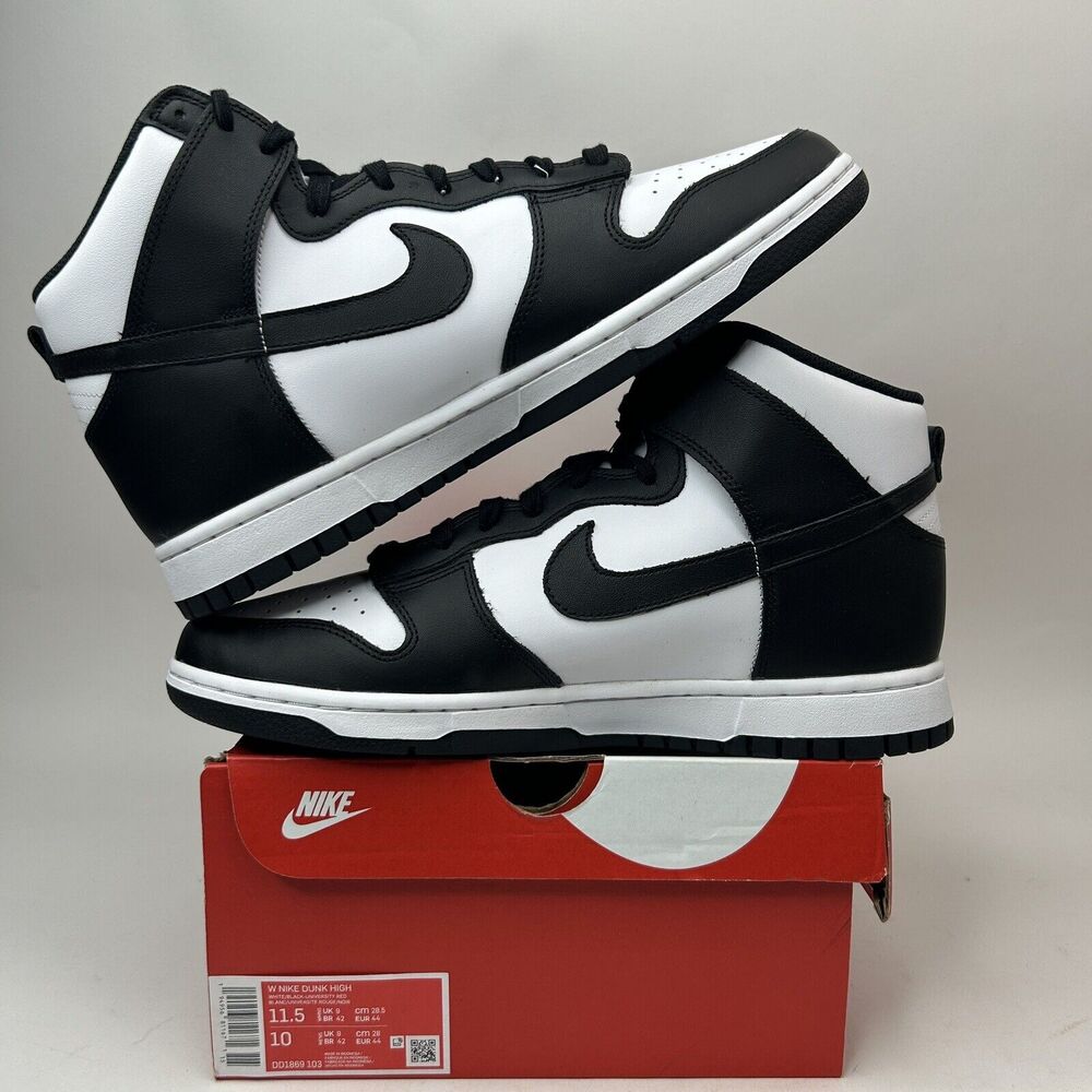 Nike Dunk High WMNS “Panda/Black White” 2023 - Picture 3 of 5